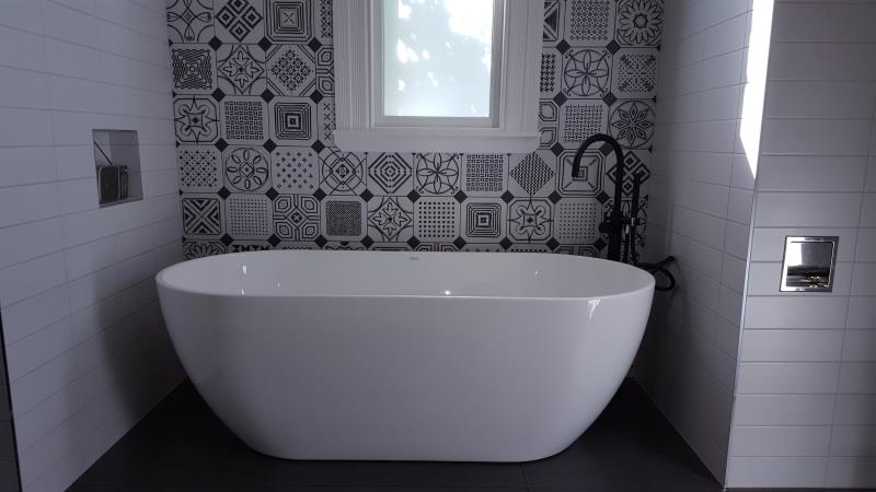 Amazing Tiled Feature Wall