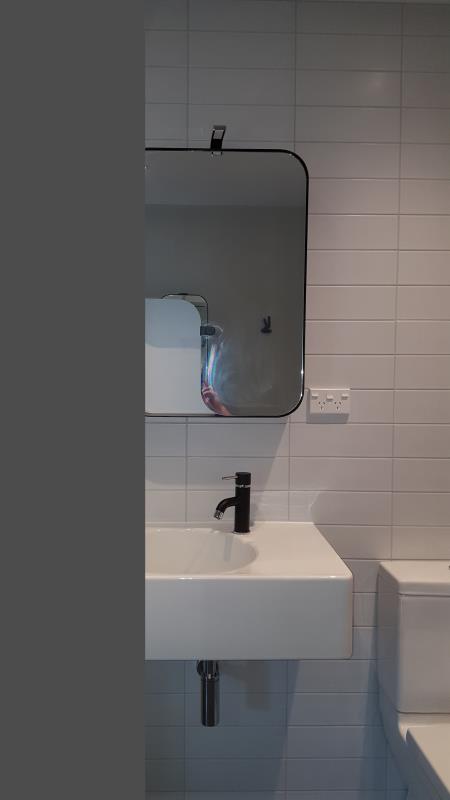 Sink and Mirror