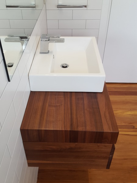 Hand Crafted Hardwood Vanity