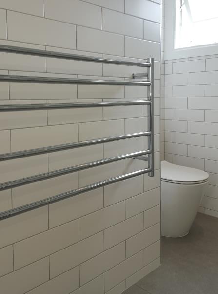 Chrome Heated Towel Rail