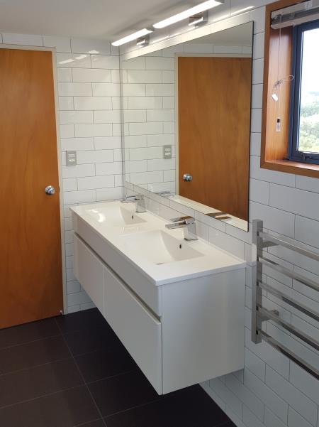 Double Sink Floating Vanity